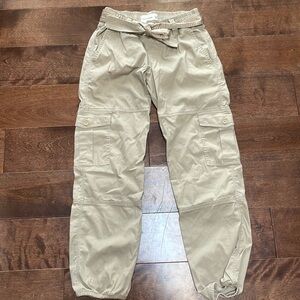 Abercrombie kids-girls’ straight leg cargo pants.